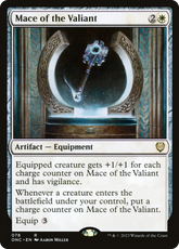 Maça dos Valentes / Mace of the Valiant - Magic: The Gathering - MoxLand